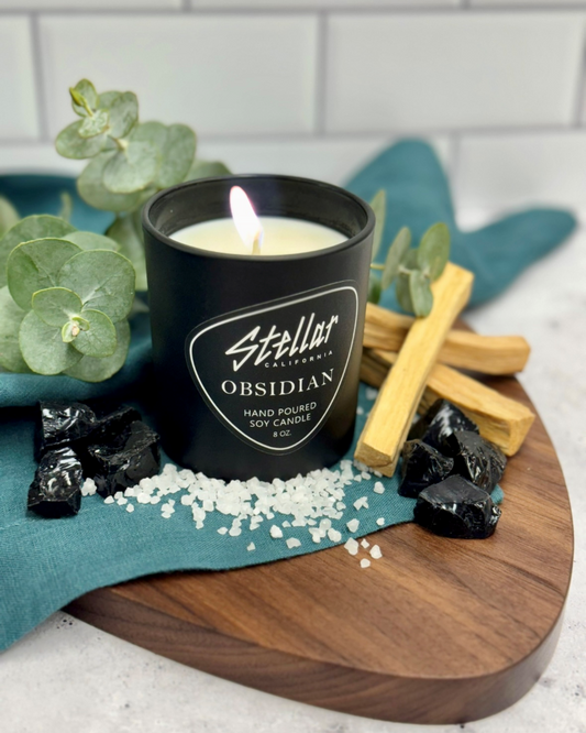 Obsidian Soy Candle